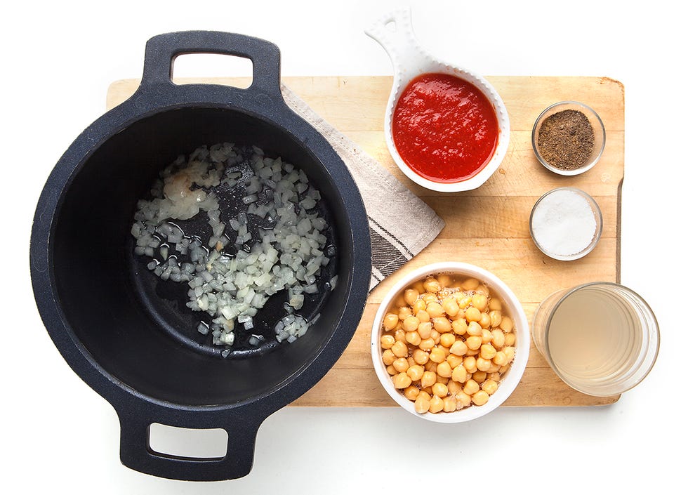 receta de garbanzos con kale