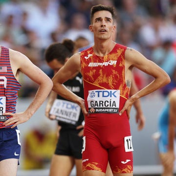 Mario García Romo mira el marcador en las semifinales de Budapest mario garcía romo mira el marcador en las semifinales de 1500 en los mundiales de budapest