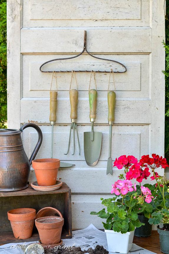 Garden Tool Storage Small Backyard DIY Ideas