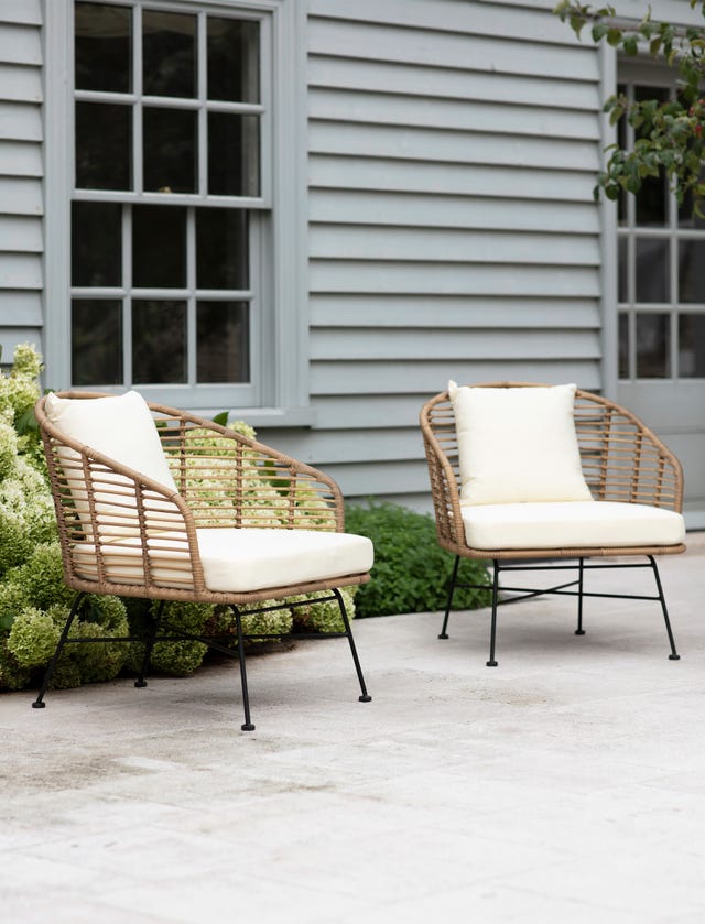 Garden Trading Set of 2 Hampstead Armchairs - Outdoor
