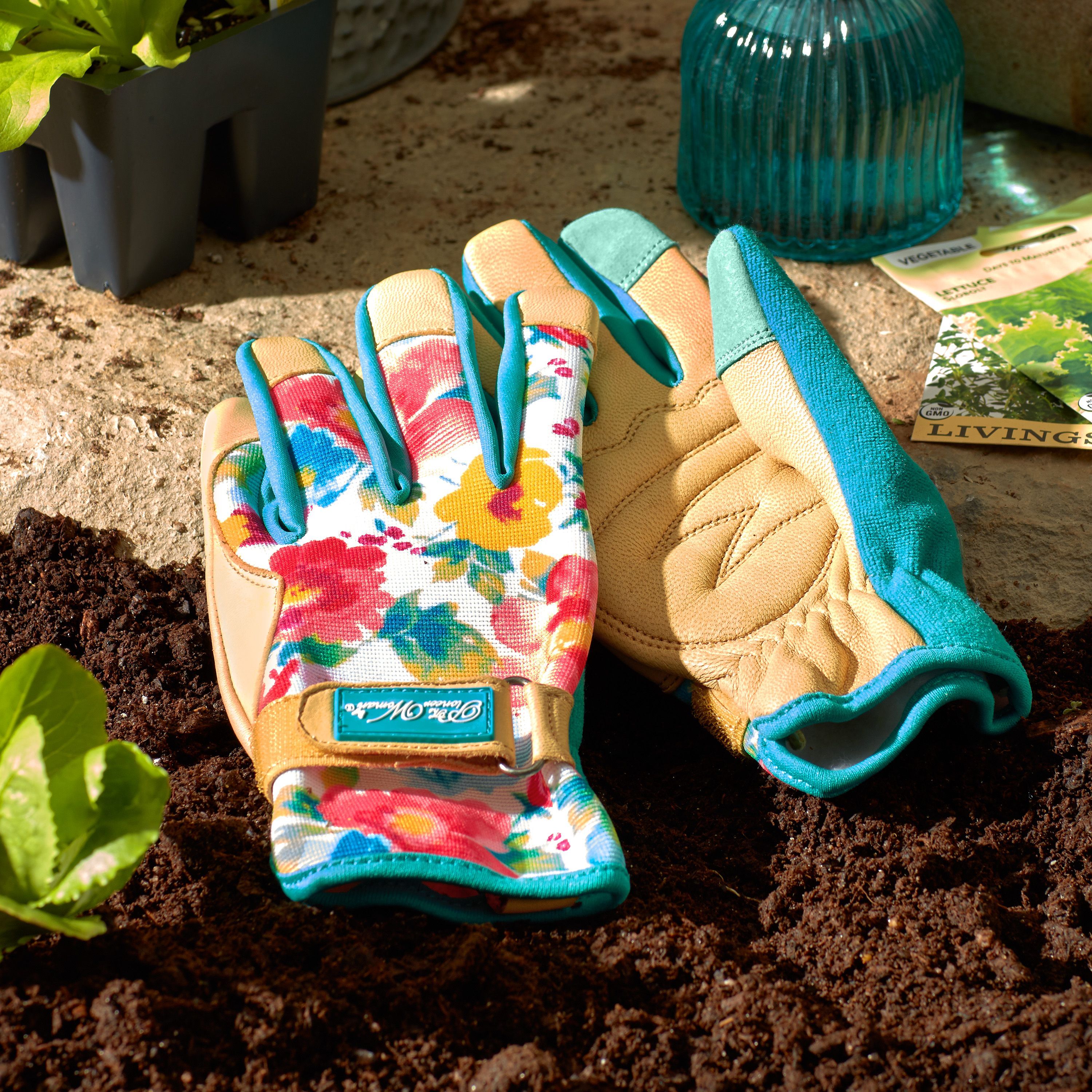 6 Pairs Women's Protective Gardening Gloves for Planting and