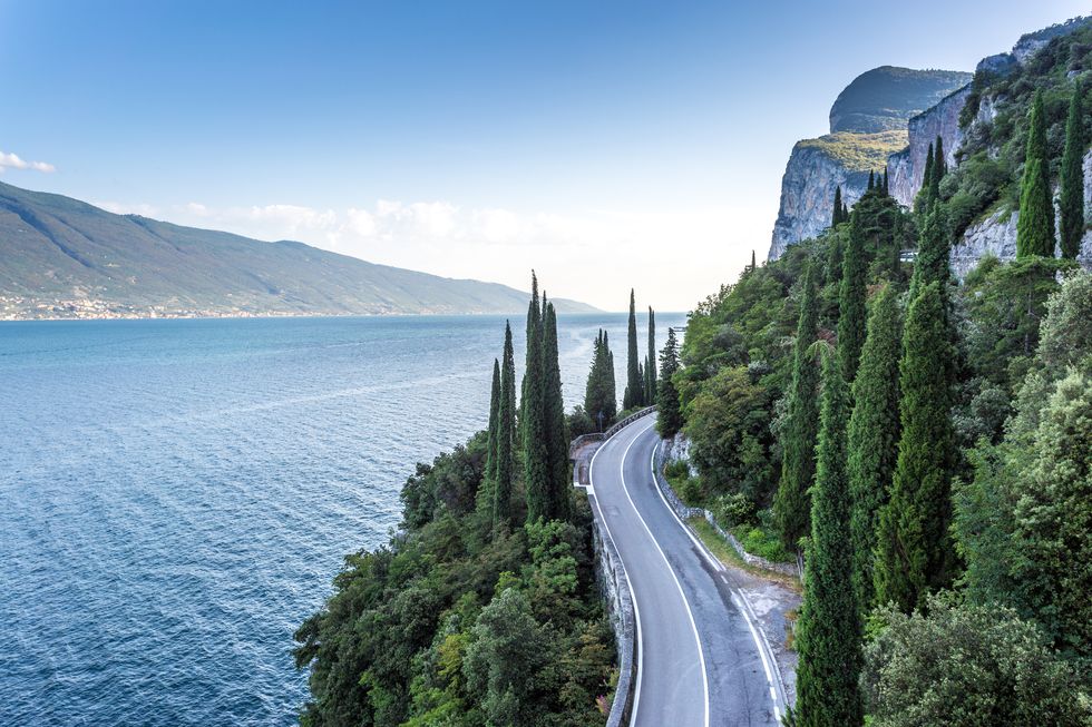Gardesana scenic route, Lake Garda