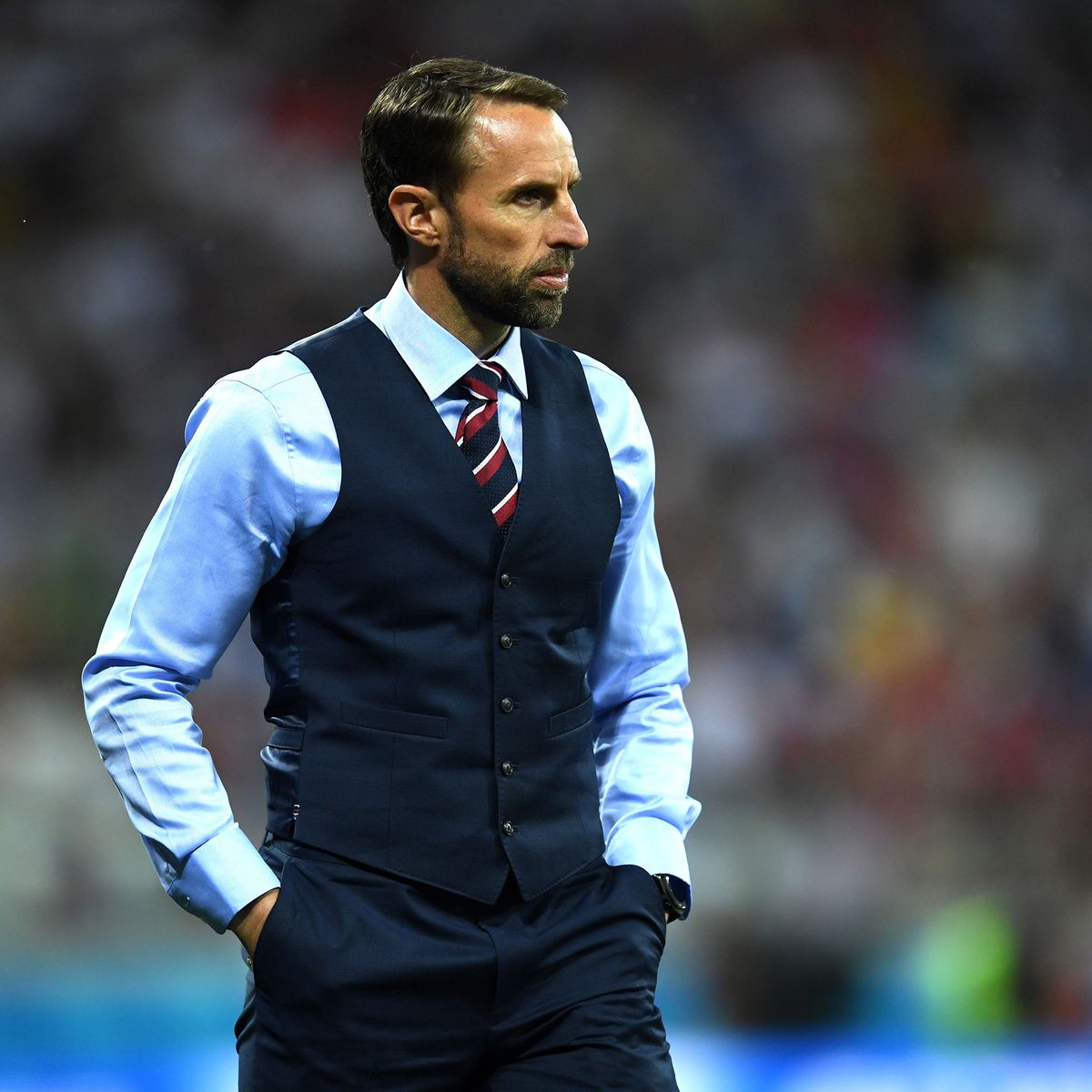 definitive lilla Modsatte How Gareth Southgate's waistcoat became England's World Cup fashion hit