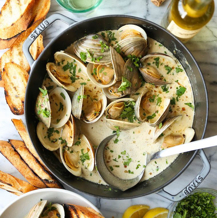 garlic clams