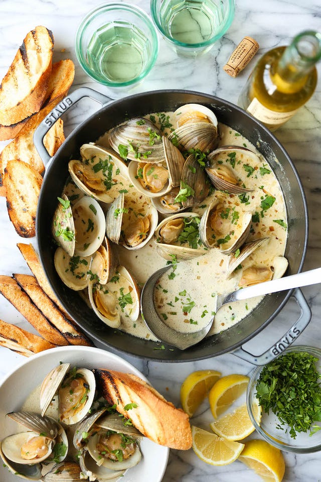 garlic clams