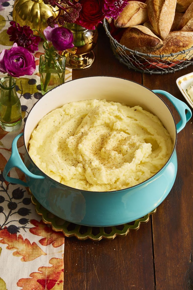 Garlic- and Sage-Infused Mashed Potatoes recipe