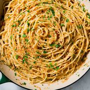 dish, food, cuisine, bucatini, noodle, spaghetti, spaghetti aglio e olio, al dente, capellini, ingredient,