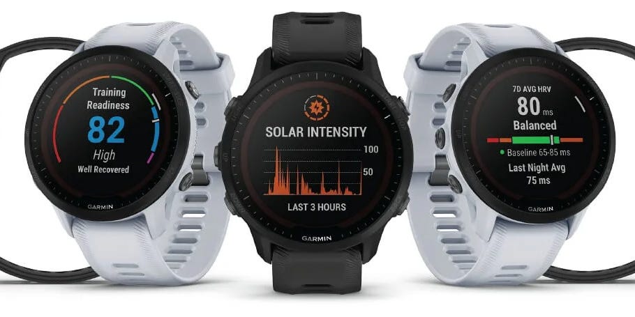 Garmin Forerunner 255 and 955