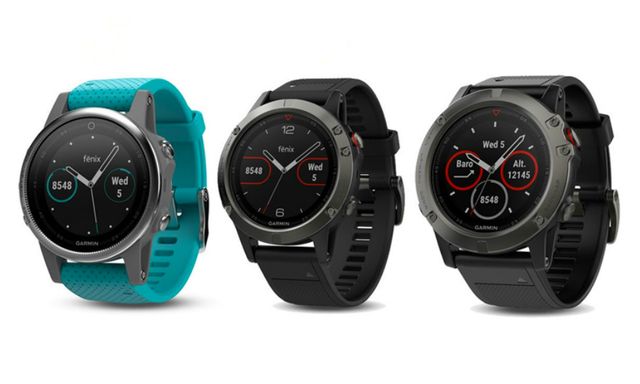 smartwatch, Garmin, Fenix 5, GPS-horloge