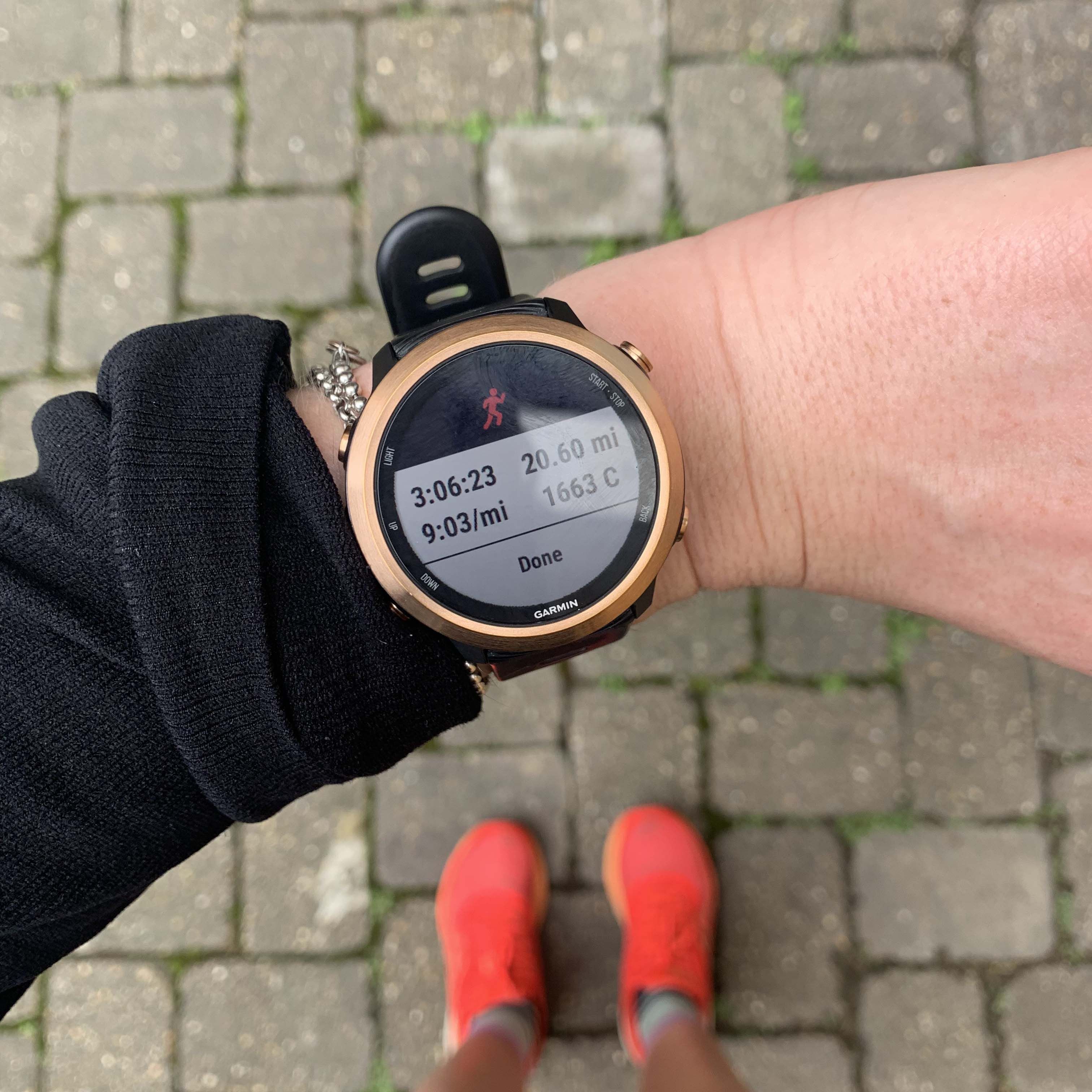 I trained for a marathon with my took 27-minutes off my PB
