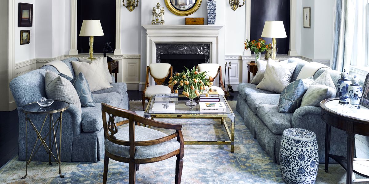 Midnight Blue Reigns in This Glamorous Fifth Avenue Apartment - Garrow ...