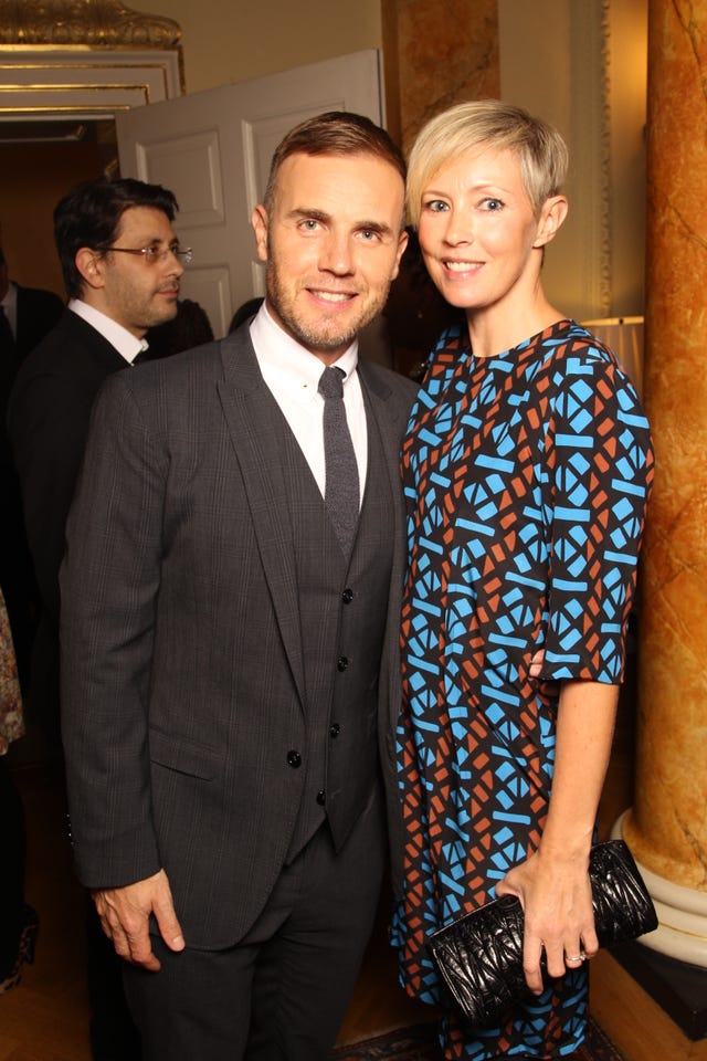 Gary Barlow and Dawn Barlow