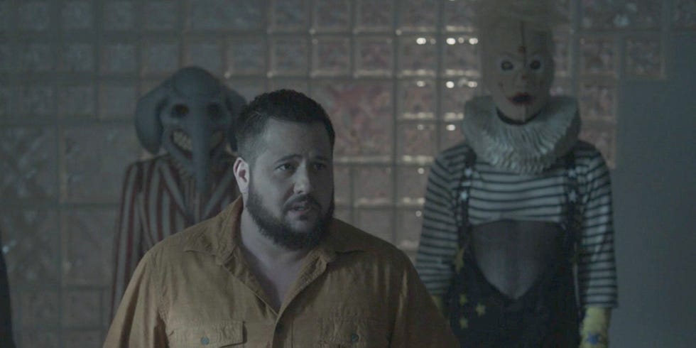 Gary (Chaz Bono) in American Horror Story, "Charles (Manson) in Charge," Season 7, Episode 10.​​​​​​​​​