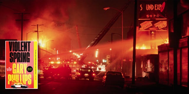 gary phillips, violent spring, la riots 1992