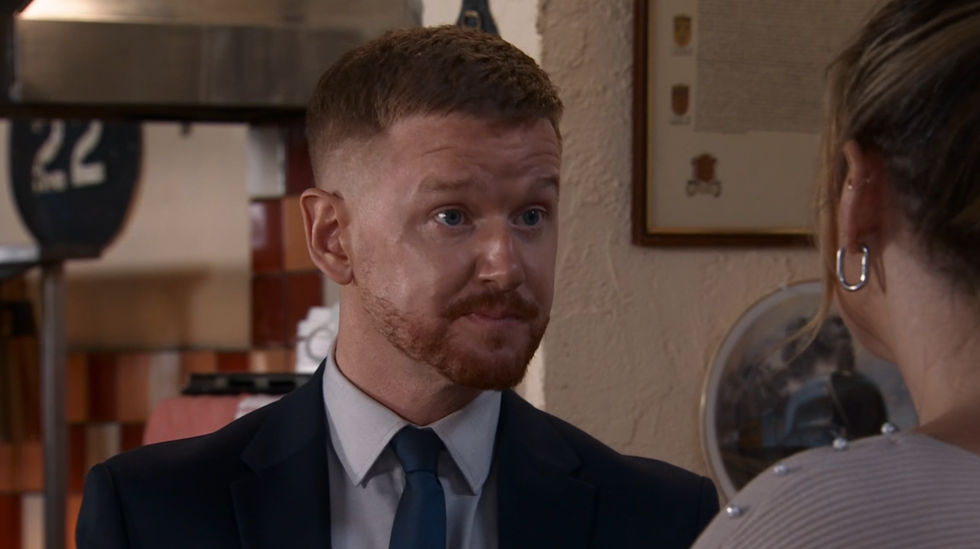 gary windass and lou michaelis, coronation street
