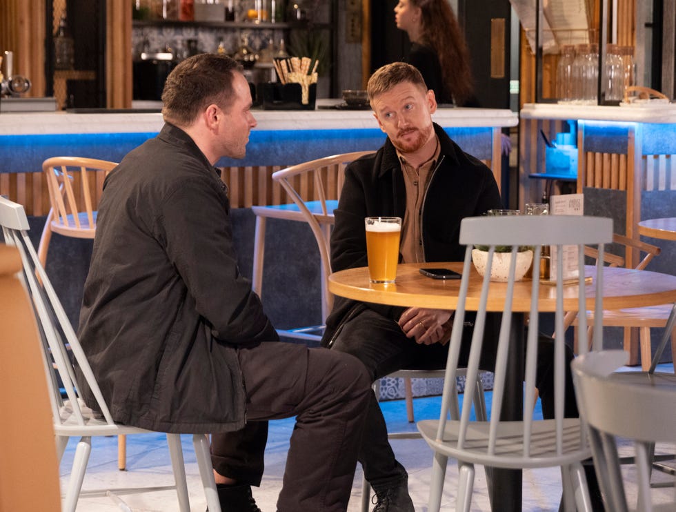 gary windass and mick michaelis, coronation street