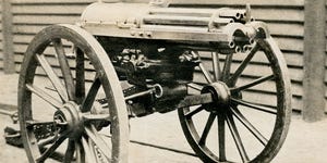 gatling gun