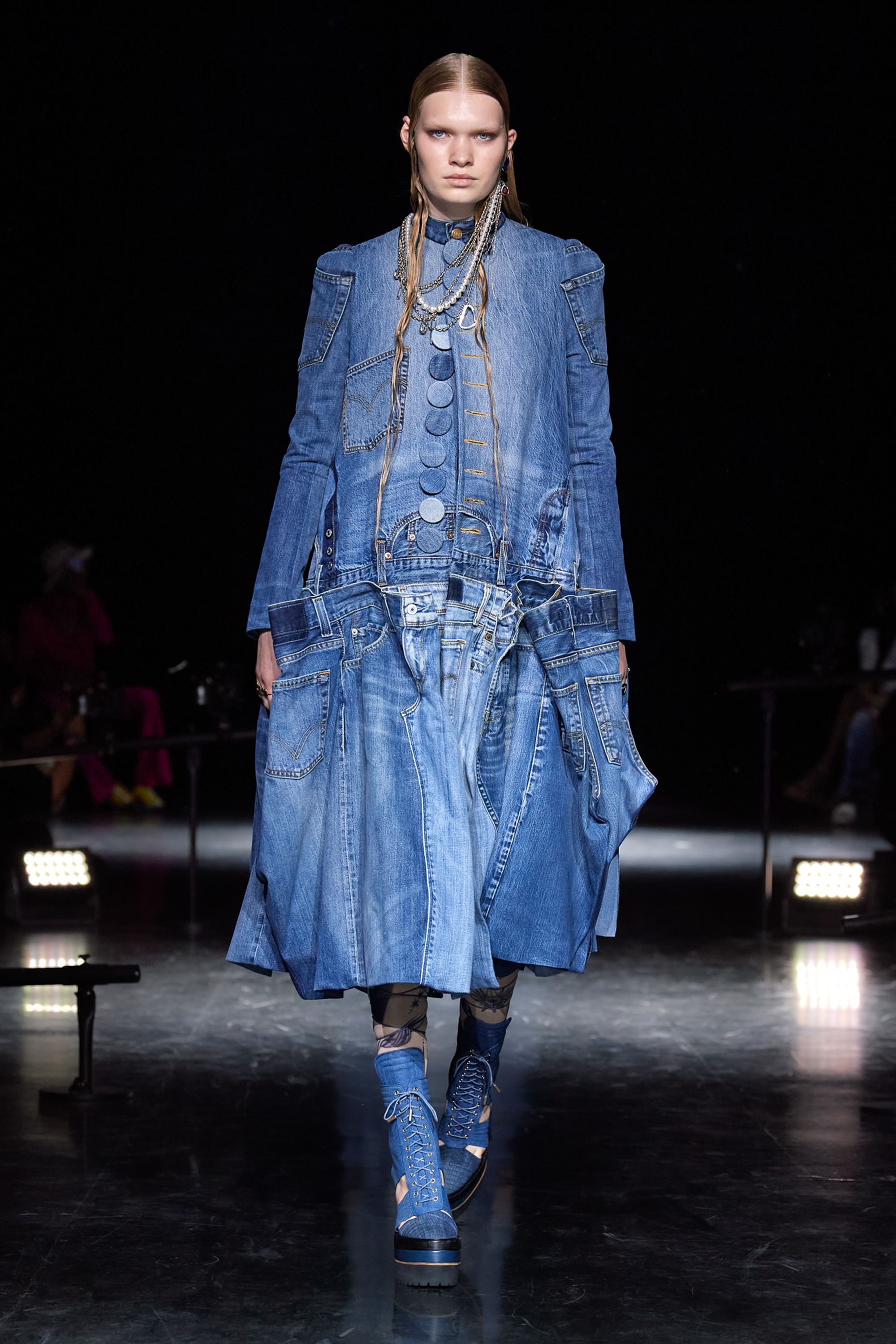 Emma Chamberlain Goes Pants-Less at Paris Haute Couture Week