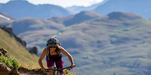 nichole baker mountain biking in colorado