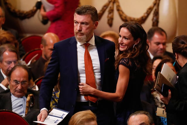 gavin bonnar, gavin bonnar y telma ortiz, gavin bonnar y telma ortiz  en los premios princesa de asturias, premios princesa asturias 2019, telma ortiz, cuñada rey felipe, hermana reina letizia, reina letizia, telma ortiz acude con su novio gavin bonnar a los premios princesa de asturias 2019