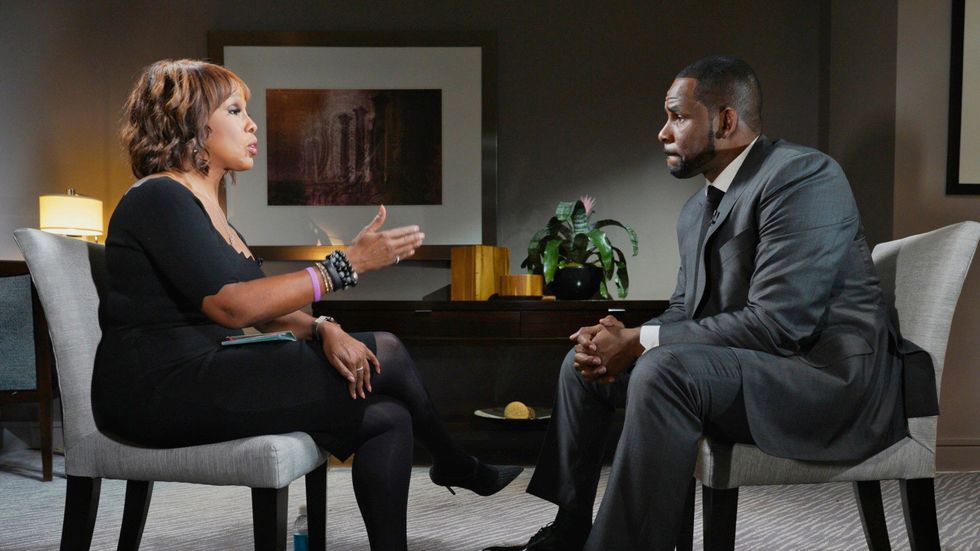 Gayle King interviews R Kelly on CBS This Morning