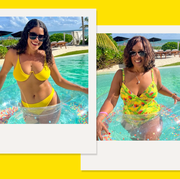 gayle king and niece in swimsuits