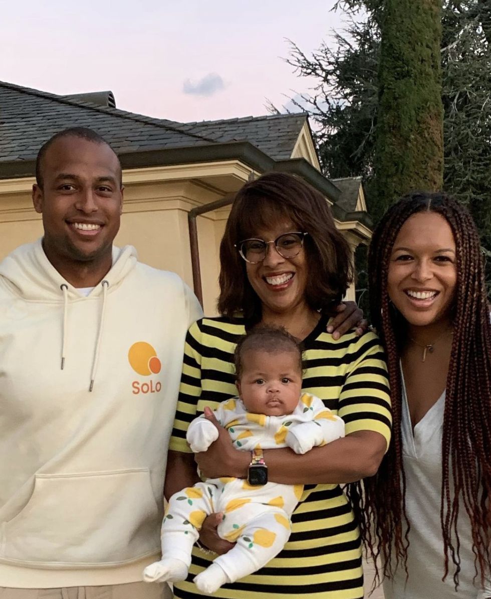 gayle king and family