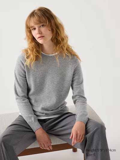 uniqlo cashmere jumper