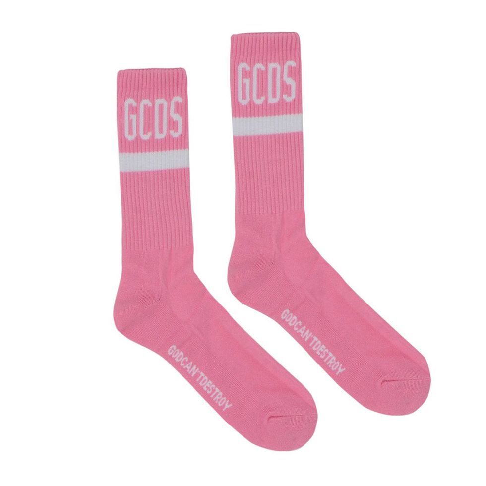 Pink, Sock, Footwear, Magenta, Fashion accessory, Material property, Shoe, 