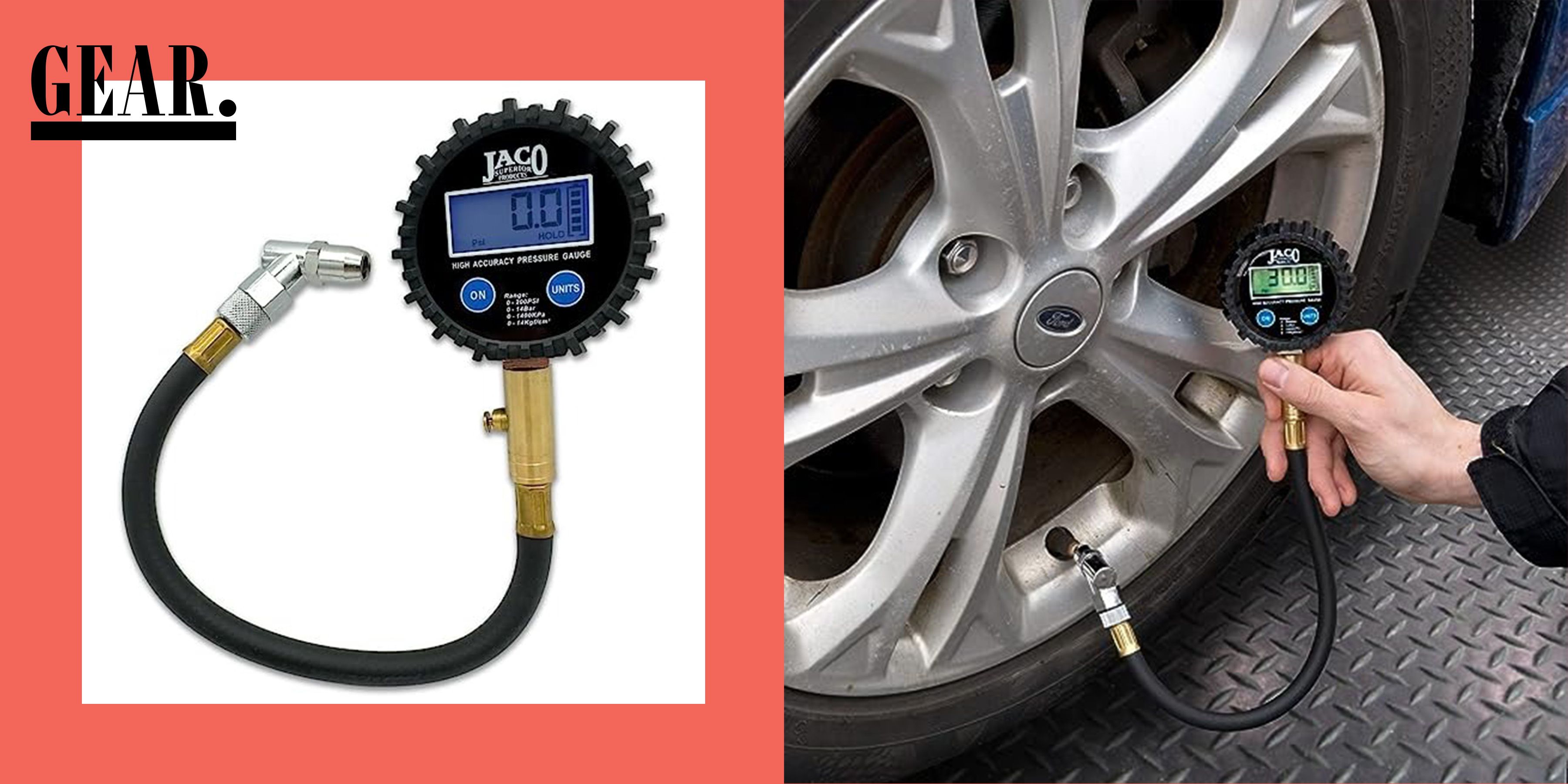 JACO ElitePro Digital Tire Pressure Gauge Professional Accuracy 10 - 4