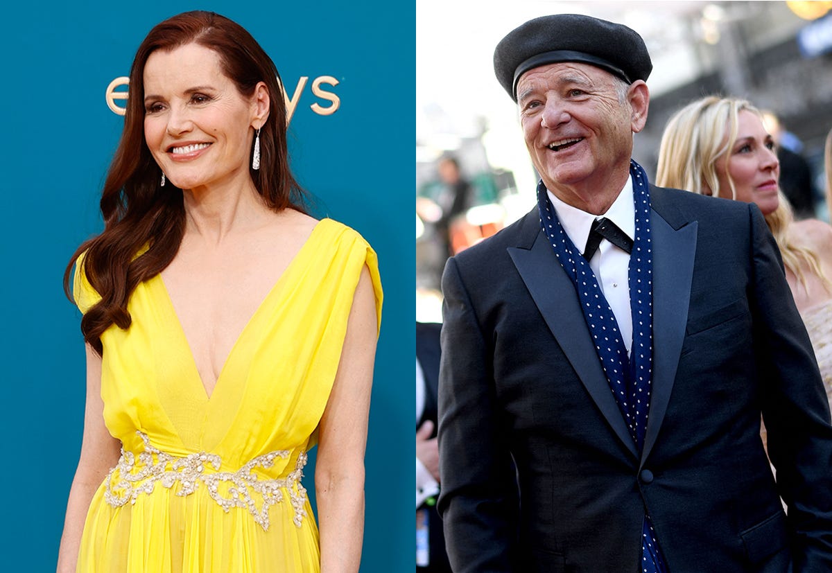 Geena Davis habla de su mala experiencia con Bill Murray