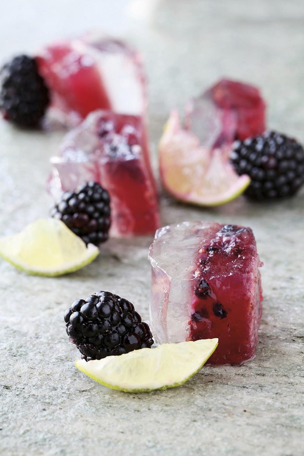 gelatina de vodka y moras