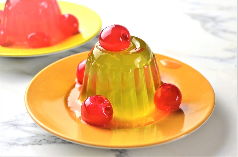 gelatina de frutas, superalimentos