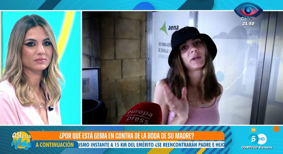 la hija de ana maria aldon habla de la futura boda de su madre
