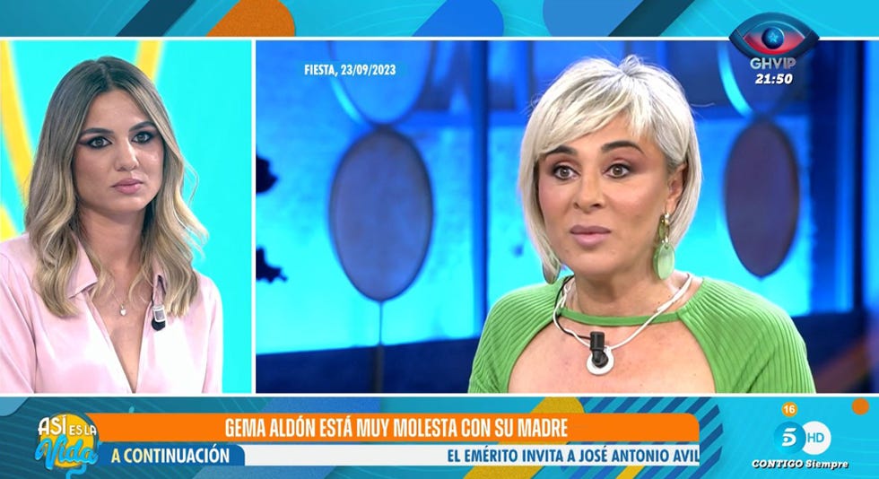 la hija de ana maria aldon en 'asi es la vida'