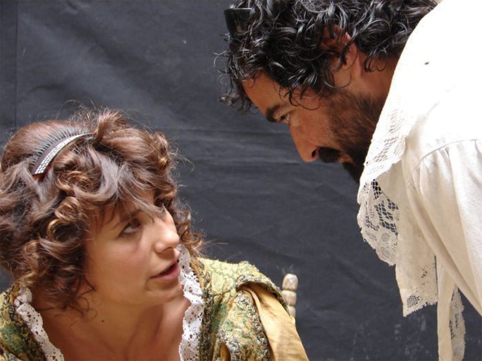 gema lópez en el corto 'el tercer día'