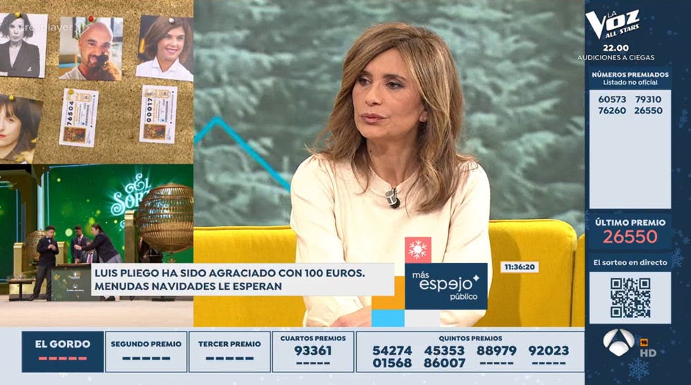 la colaboradora del programa de antena 3