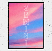 gemini word art