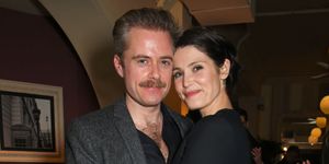 rory keenan and gemma arterton attend the press night after party of long days journey into night at browns on february 6, 2018 in london, england