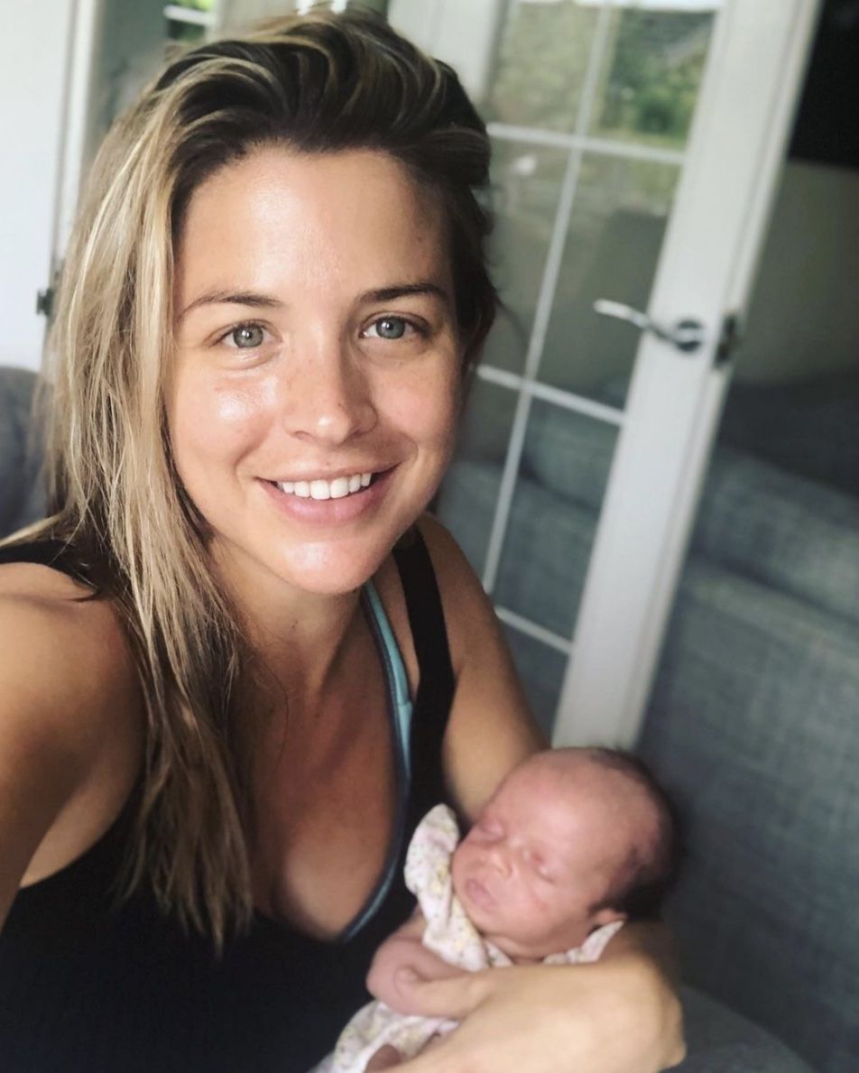 Strictly s Gemma Atkinson talking to daughter Mia about a sibling