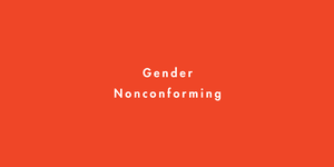 gender nonconforming definition