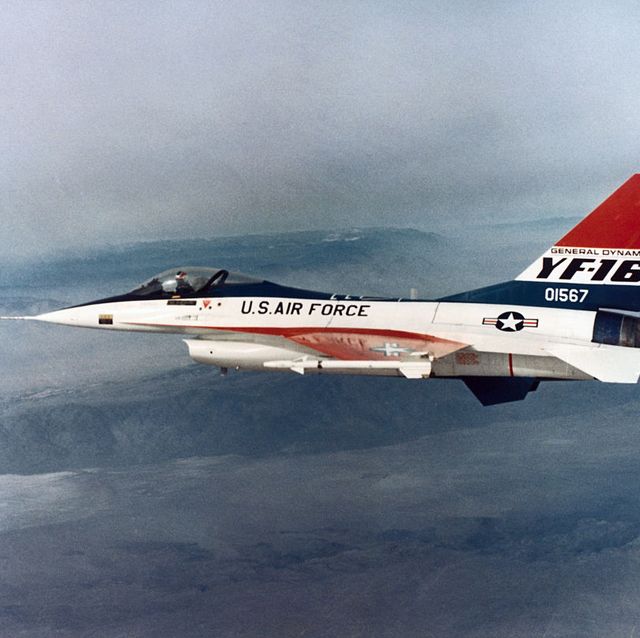Prototype of the F-16 Air Combat Fighter