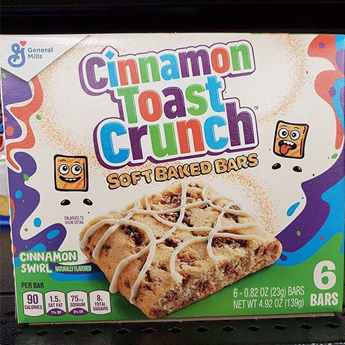 cinnamon toast crunch soft baked bars from general mills