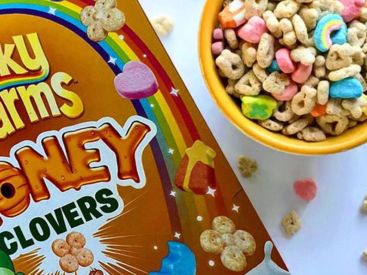 Lucky Charms Honey Clovers Cereal 
