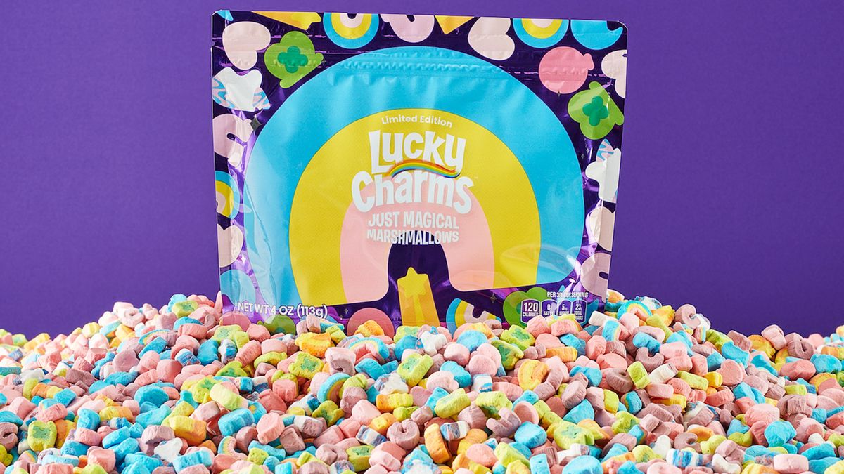 Lucky Charms Has Brought Back Its Marshmallows-Only Cereal in 8 New Magical  Bags