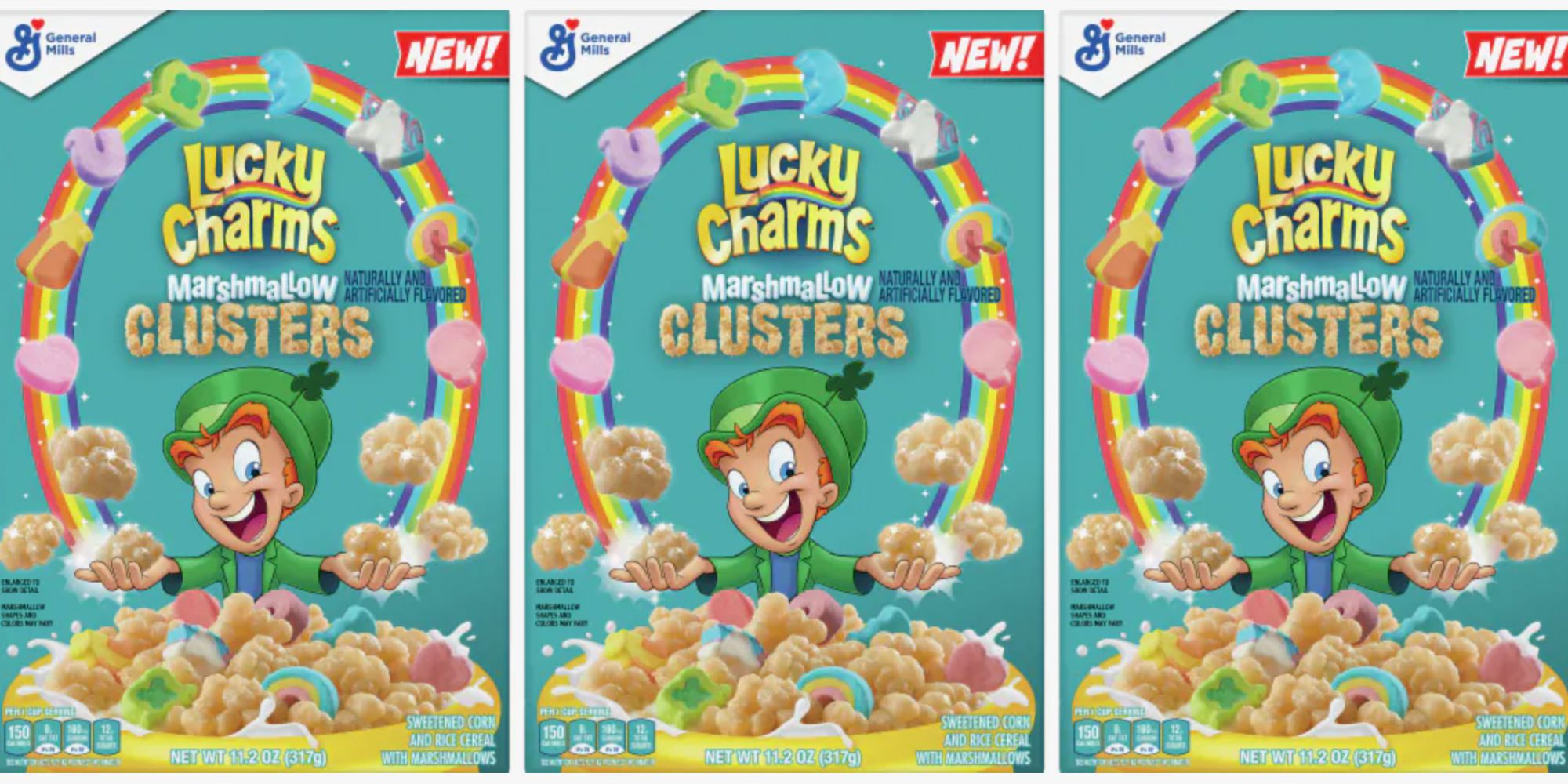 The Lucky Charms Clusters Is Filled With More Marshmallow Than Usual