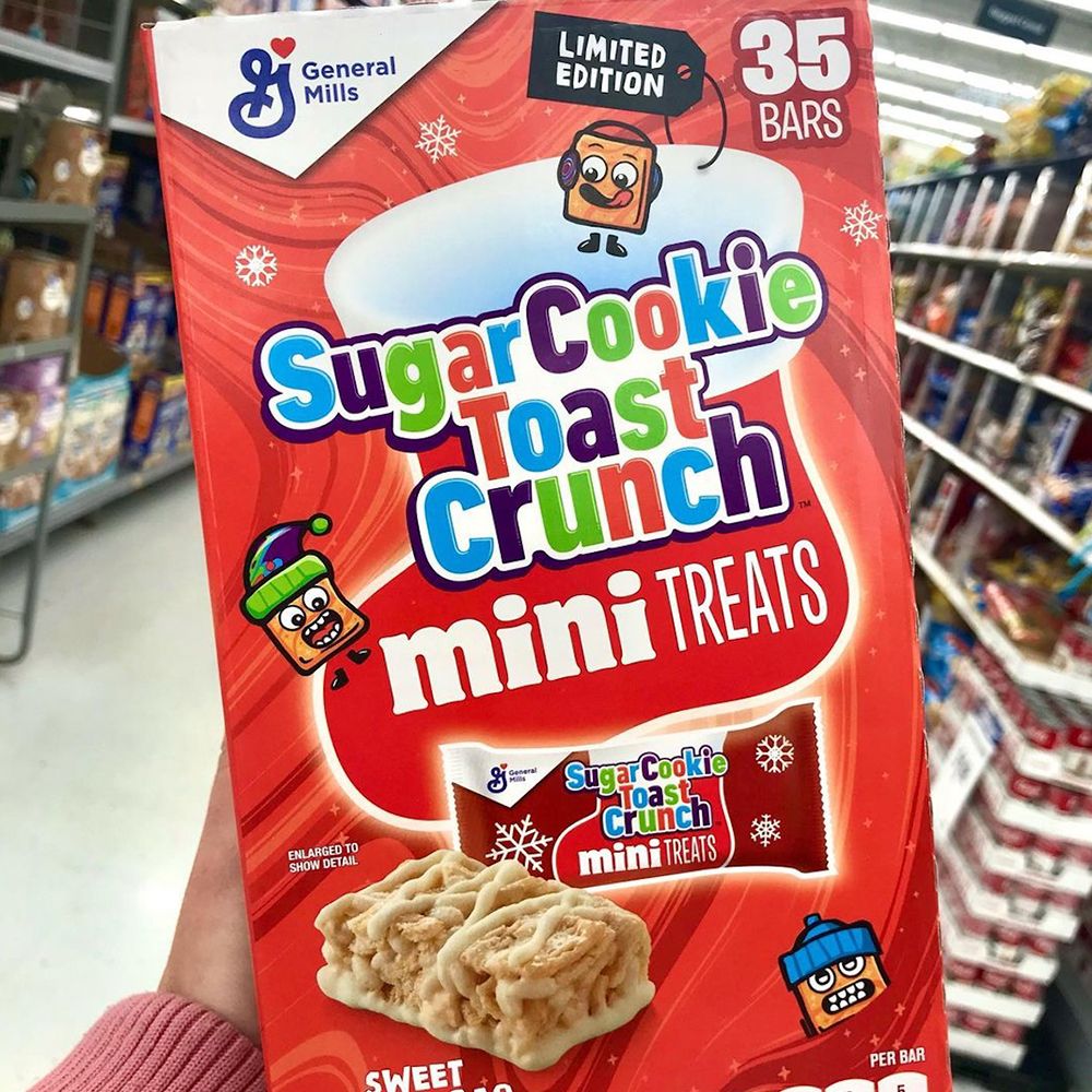general mills sugar cookie toast crunch cereal mini treats