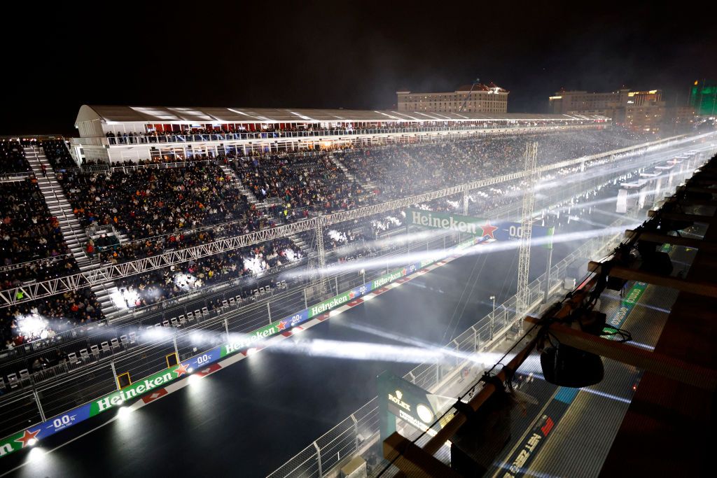 Star-studded opening ceremony lights up Las Vegas Grand Prix