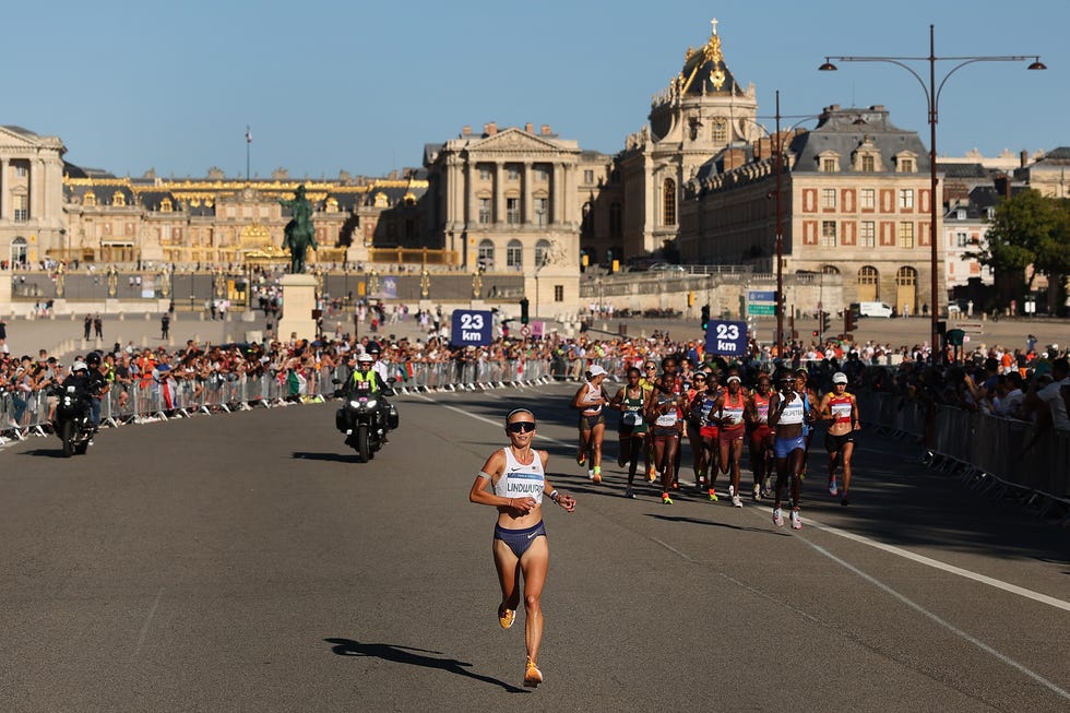 athletics marathon olympic games paris 2024 day 16