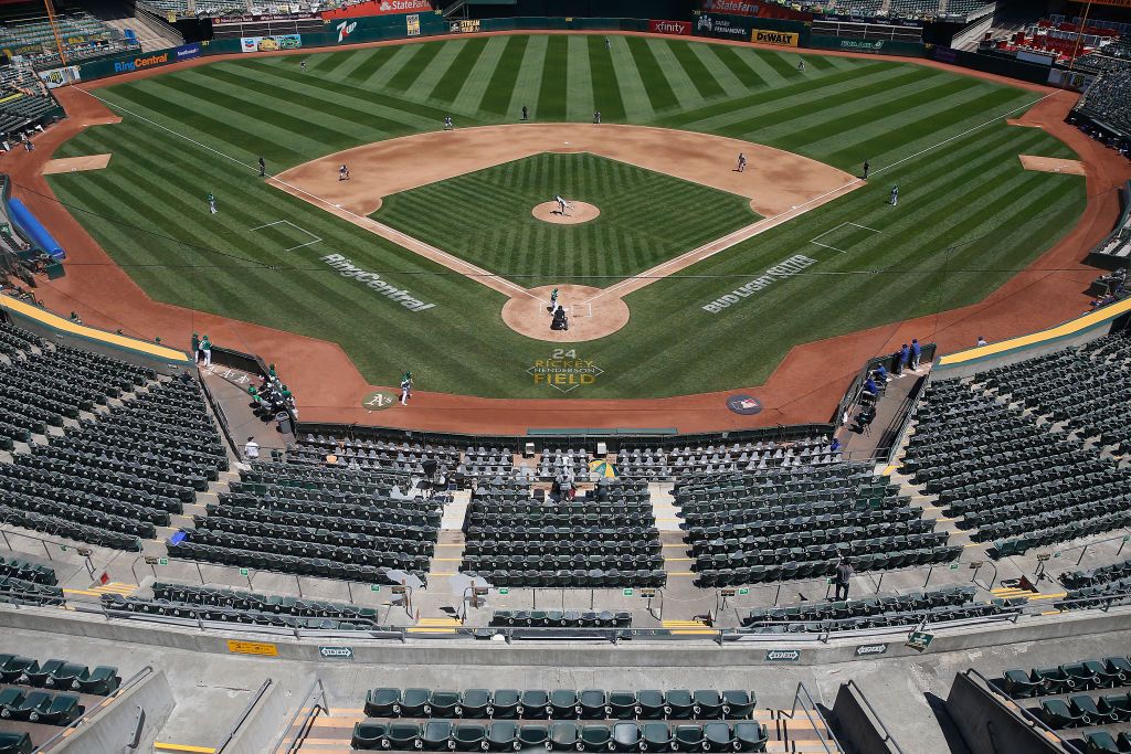S.F. Giants could host Oakland A's home game while Las Vegas ballpark built